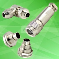 2/3/4/5/6/7/8 Core M9 Metal IP68 Aviation Plug Socket binder binder 711 712 Waterproof Connection