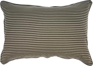 Merry Night Pillow Cover, Border Pattern, Brown, Approx. 16.9 x 24.8 inches (43 x 63 cm), Zipper Typ