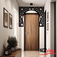KAYU Mihrab wood wall decor - mihrab wall display - home prayer room decoration