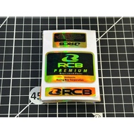 RCB Oil Tank Fork Sticker