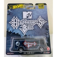 🔥🛞 Hot Wheels Premium MTV Headbangers Ball HW Tour Bus