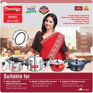 Prestige Junior Sealing Ring Gasket for 5/6/6.5-Liter Junior Pan Supreme and 4.5/5.5/7-Liter Deluxe Pressure Cooker