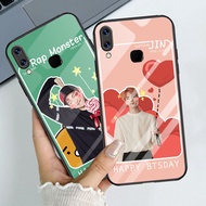 T-5 BTSs Tempered Glass Case for VIVO Y95 Y67 Y11 Y93 2019 Y91 Y89 Y85 Y66 Y12i Y91C Case
