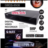 DVR GLENZ 8CH 5MP GBDS-8508 NEW DVR 8 CH G-LENZ 5 MP BLACK SERIES
