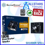 Silverstone SX1000R 1000W 80+Platinum SFX-L SFX V4.0 PCIe Gen5 Power Supply (SST-SX1000R-PL)