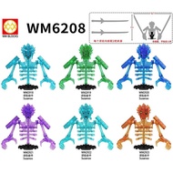 WM Naruto Anime Series Sasuke Itachi Susanoo Assembly Building Blocks Figure Toys 0VWQ