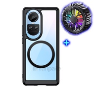 Tanpaile Magsafe เคสชาร์จไร้สายสำหรับ OPPO Reno 10 Pro + 8 T Z 7 K9X K9S K10กันกระแทกแบบบางแบบบางมิน