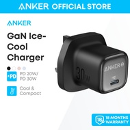 Anker Zolo PD 30W Fast Charger GaN 20W Charger Ice-Cooled Fast Charging Slim Wall Charger-A2698