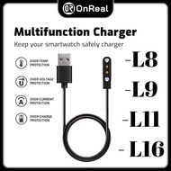 OnReal Microwear L8/ L9/ L11/ L16 /L13 / L19 Charger Smart Watch Charger Universal USB Charger Magne