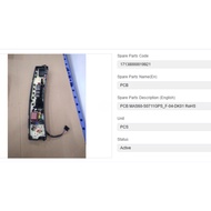 100% ORIGINAL MIDEA WASHING MACHINE PCB BOARD MFW-1655CV 17138000019921 (GOT VERSION)(PLEASE CHAT SE