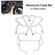 CB500X CB400X Upper & Lower Crash Bar Frame Engine Protection Guard Bumper Protector For Honda CB500
