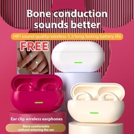 【Free Ring】Original TWS Ear-Clip 3D Surround Bluetooth Headphones, Wireless Earbuds with Air Conduct