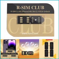 UTAKEE Sim Card Sticker RSIM- CLUB IOS16 Unlock Used for Phone 12- 13 14 ABS+Metal Made