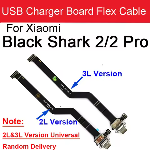 USB Charging Connector Board For Xiaomi blackshark Black Shark 2 Pro SKW-H0 Charging Port Dock Charg