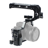 Rig Bingkai Sangkar Kamera M50 Untuk Canon M5 M50 Markii 3/8 1/4 Lekap Kasut Sejuk W/ Tali Untuk Pen