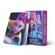55 KPOP DEMON HUNTER KPOP DEMON HUNTER Anime Merchandise LOMO Cards