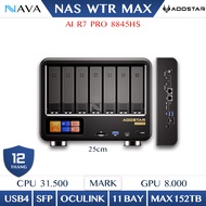 NAS AOOSTAR WTR MAX – AMD Ryzen 7 PRO 8845HS 8C16T 11 bay lưu trữ DDR5-5600 OCuLink/USB4