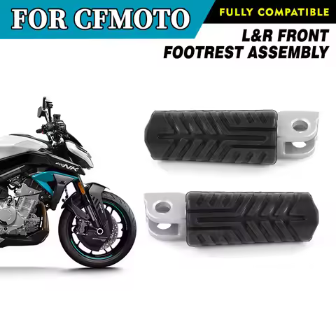 For CFMOTO 675NK L&R Front Footrest Assembly NK675 CF675 Footrest Seat Pedal Seat Motorcycle Accesso