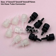 20Set Eco solvent UV Ink Inkjet Printer Hose Connector for XP600 DX5 DX7 I3200 Printhead ink Tube Pi