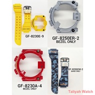 smart watch Aksesori ┋CASIO G-SHOCK BAND AND BEZEL GF8250 GF8230 DW8200 DW8250 100% ORIGINAL