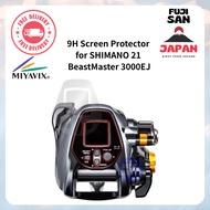 [Miyavix] 9H Screen Protector for SHIMANO 21 BeastMaster 3000EJ – Anti-Glare, Made in Japan