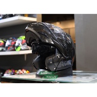 ZEUS ZS-3500 Carbon 3K Chin Lift Helmet