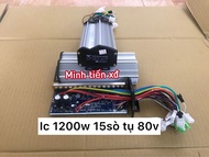 Ic điều tốc xe điện Ic đa năng xe điện 1200w 5in1 hàng chạy êm 15 sò 48/60v