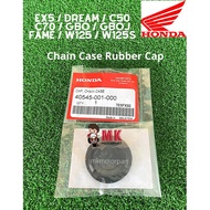( BSH ) RUBBER CAP CHAIN CASE 40545-001-000 100% ORIGINAL EX5 Dream / C70 / C50 / GBO / GBOJ / FAME / Wave125 / Wave125S