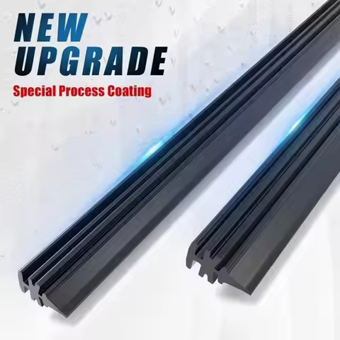 6mm Car Wiper Blade 14/16/17/18/19/20/21/22/24/26/28 Inch Durable Windshield Rubber Strip Wiper Easy