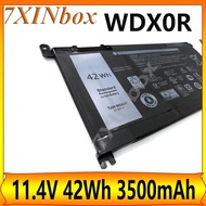 7XINbox WDX0R WDXOR 3CRH3 T2JX4 11.4V 42Wh Laptop Battery For Dell Inspiron 13 7368 14-7460 15 7560 