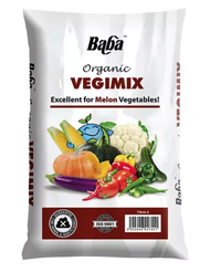 7L Baba Organic Vegimix Potting Soil Mix Plants Veggies Flowers Vegetables Fruits