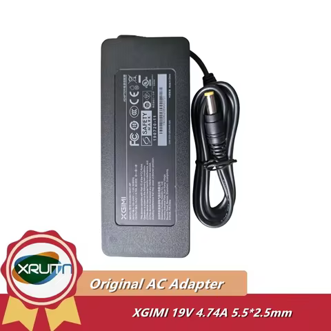 New Original XGIMI 19V 4.74A AC/DC Adapter for XGIMI Halo WK03A Portable LED Projector Power Supply 