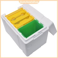 Foam Bee Box Versatile Queen Bee Breeding Box Bee Pollination Box Foam Bee Hive for Bee Mating Reari