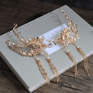 Hanfu Hair Clip [Bi Cang] Antique Hair Accessories Flow Headdress Cute All-Match Pair Clip Female Fl
