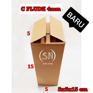 C-FLUDE 4MM PACKING CARDBOARD 5x5x15cm ONLINE SHOP PACKING CARDBOARD/ 5 x 5 x 15 CM