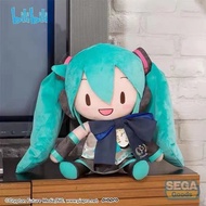 Genuine Hatsune Miku doll pillow classic deep sea plush fufu正版初音未来玩偶抱枕经典深海毛绒fufu玩偶公仔摆件礼物12.21