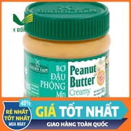 EAT CLEAN Smooth Peanut Butter 340g Unsalted Butter, Golden Farm Diet