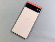 Google Pixel 6 128G 5G台版 二手手機 粉橘色手機