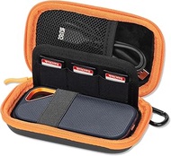 Hard Case for SanDisk Extreme Pro/SanDisk Extreme Portable External SSD 2TB 1TB 500GB 128GB, Memory
