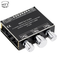 Bluetooth 5.1 Digital Power Amplifier Board High Power 2.1 Channel 2 * 50W+100W Bass Preamp Tone Boa