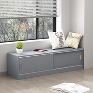 Locker Floor Cabinet Balcony Wholesale Solid Wood Household Sliding Door E0PB Locker Low Cabinet Sli