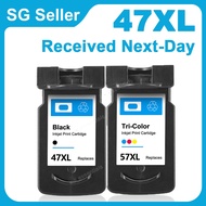 Canon  47XL 57XL Ink Cartridge   Canon 47 57 Cartridge  Compatible for Canon  E400 E410 E417  E3370 