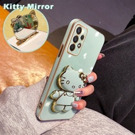 Phone Case For Samsung A32 5G M32 5G A31 M31 Prime A33 5G A53 5G A73 5G Casing Hp Hello Kitty Pattern Sign Phone Case Impact Shockproof Protective Cover Silicone Softcase Mobile Phone Holder