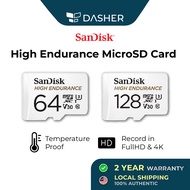 SanDisk High Endurance 64GB / 128GB Video MicroSD Card Class 10 U3 V30