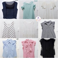 PAKET USAHA KNIT / BLUS / RAJUT / KEMEJA IMPORT PL 5 & 6 PCS bisa request size warna dll [ Violetta