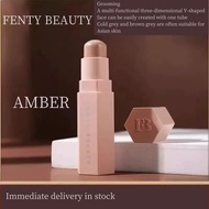 FENTY BEAUTY สีเหลืองอำพันตรงกับ Stix คอนทัวร์ผิวด้าน Skinstick 7.1กรัม (อำพัน)