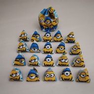 Minion and Cabybara Handmade Five Stones