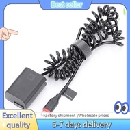 NP-FW50 Dummy Battery DC Power AC Adapter AC-PW20 for Alpha A6400 ILCE-6400 5000 3000 Camera