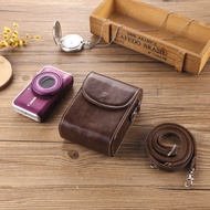 PU Leather Digital Camera Bag Case For Panasonic Lumix DC-TZ90 TZ100 TZ90 TZ80 TZ70 TZ60 TZ57 TZ50 T