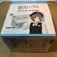 日版原盒 已開盒確認款式 Tomytec N-Gauge 1/150 鐵道娘 貨櫃 盒蛋 第一彈 vol.1 Tetsudou Musume Container collection  9種正常版 +
